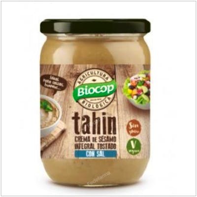 BIOCOP TAHIN tostado 225gr. BIO CON SAL