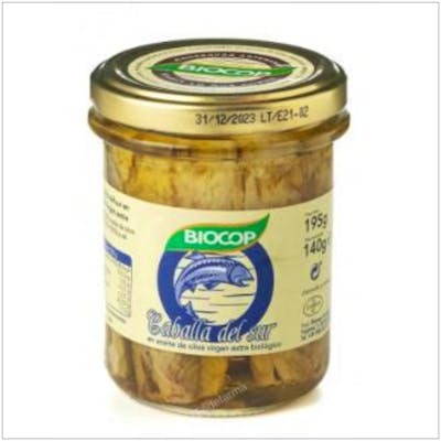 BIOCOP FILETES DE CABALLA 195GR BIO