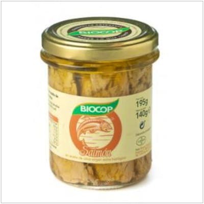 BIOCOP FILETES DE SALMON 195GR BIO