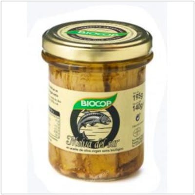 BIOCOP FILETES DE MELVA 195GR BIO
