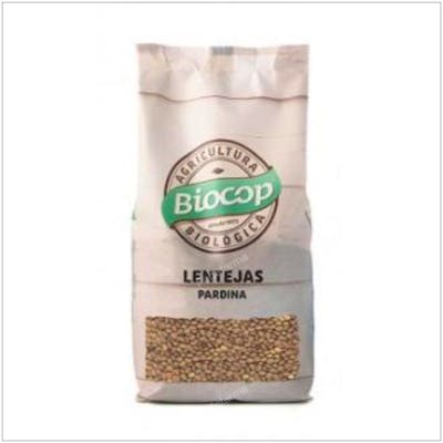 BIOCOP LENTEJA PARDINA 500GR BIO