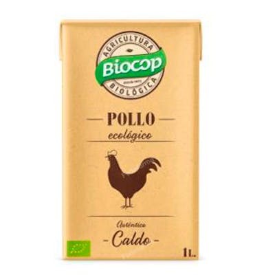 BIOCOP CALDO DE POLLO AUTENTICO TETRABRICK 1LT BIO