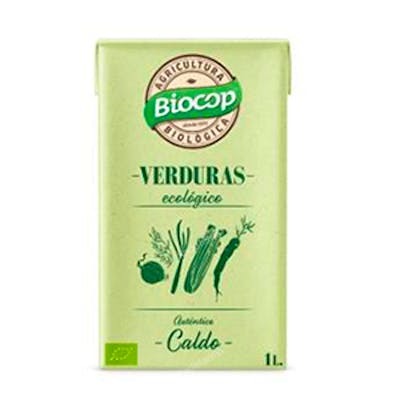 BIOCOP CALDO DE VERDURAS AUTENTICO TETRABRICK 1LT BIO