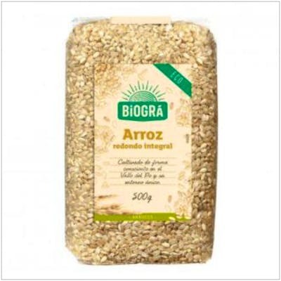 BIOGRA ARROZ REDONDO INTEGRAL 500GR