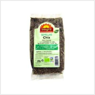 BIOGRA SEMILLAS DE CHIA 250GR BIO VEGAN