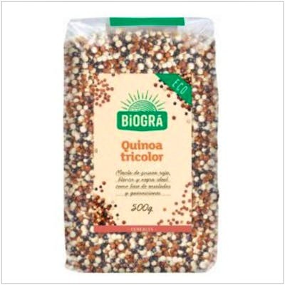 BIOGRA QUINOA TRICOLOR 500GR ECO VEGAN