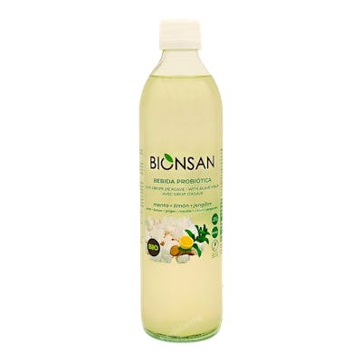 BIONSAN KEFIR DE AGUA SABOR MENTA LIMON JENGIBRE 500M BIO