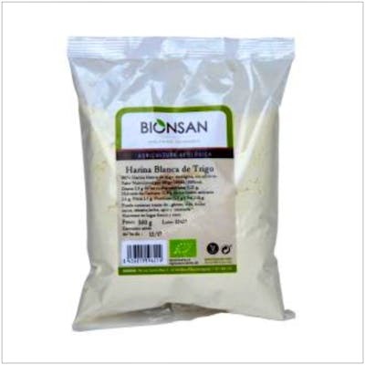 BIONSAN HARINA DE TRIGO blanca 500gr. ECO