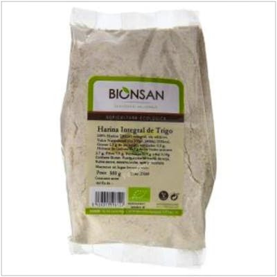 BIONSAN HARINA DE TRIGO INTEGRAL 500GR ECO