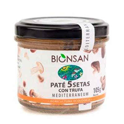 BIONSAN PATE 5 SETAS con trufa 105gr. ECO VEGAN