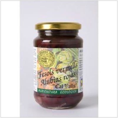 CAL VALLS ALUBIAS ROJAS cocidas 350gr. ECO