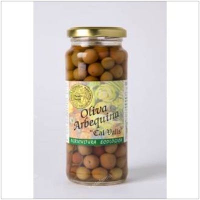 CAL VALLS ACEITUNA ARBEQUINAS 350gr. DEMETER
