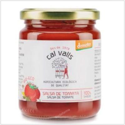 CAL VALLS SALSA DE TOMATE 290gr. DEMETER