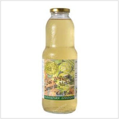 CAL VALLS ZUMO DE MANZANA NAT 1LT 6UDS