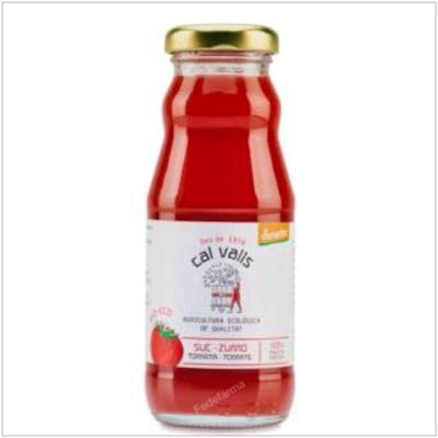 CAL VALLS ZUMO DE TOMATE 200ml. DEMETER