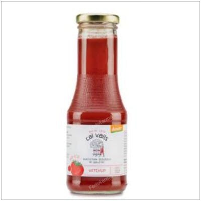 CAL VALLS KETCHUP 340gr. DEMETER
