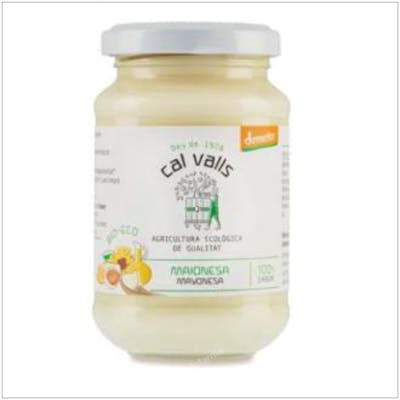 CAL VALLS MAYONESA con aceite de girasol 190gr. DEMETER