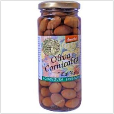 CAL VALLS ACEITUNA CORNICABRA 350gr. ECO