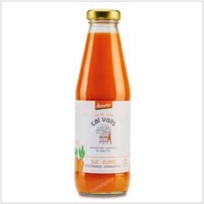 CAL VALLS ZUMO DE ZANAHORIA 500ml. DEMETER