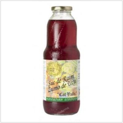 CAL VALLS ZUMO DE UVA NEGRA 1L BIO