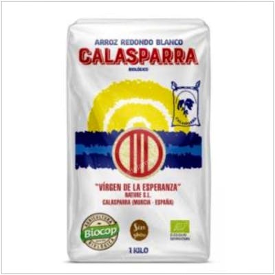 CALASPARRA ARROZ BLANCO 1KG BIO
