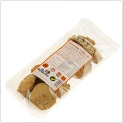 LA CAMPESINA GALLETA ARTESANA NARANJA Y SESAMO 180GR