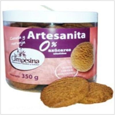 LA CAMPESINA GALLETAS ARTESANITA CANELA Y NARANJA 350GR S/A