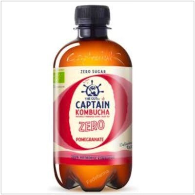CAPTAIN KOMBUCHA ZERO GRANADA 400ML BIO