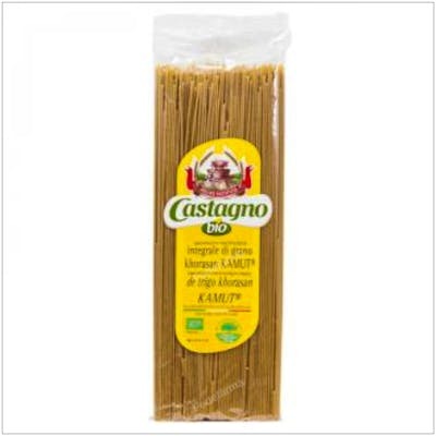 CASTAGNO ESPAGUETI KHORASAN KAMUT TRIGO INTEGRAL 500GR ECO