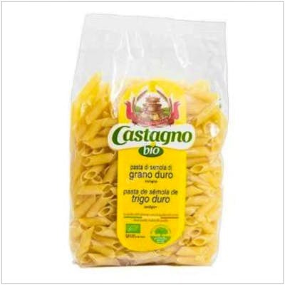 CASTAGNO MACARRONES DE TRIGO duro  500gr. ECO