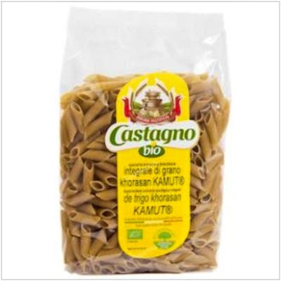 CASTAGNO MACARRONES KHORASAN KAMUT TRIGO INTEGRAL 500GR ECO