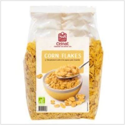 CELNAT CORN FLAKES 375GR BIO