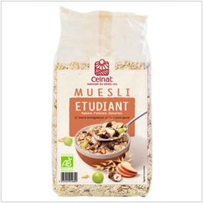 CELNAT MUESLI DEL ESTUDIANTE 500GR BIO