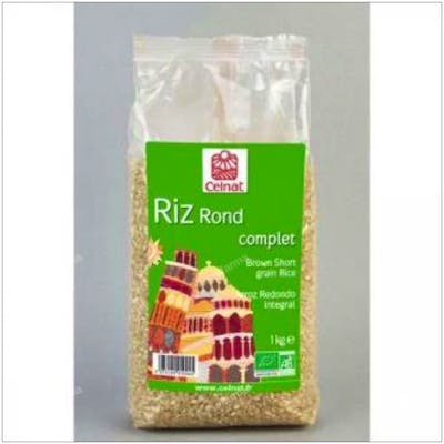 CELNAT ARROZ REDONDO INTEGRAL 1KG BIO