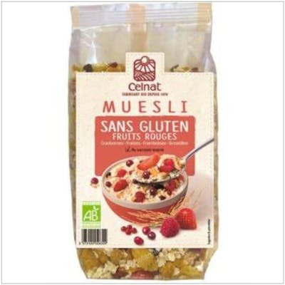 CELNAT MUESLI DE FRUTOS ROJOS 375gr. BIO SG
