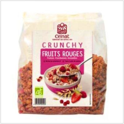CELNAT MUESLI CRUNCHY FRUTOS ROJOS  500gr. BIO