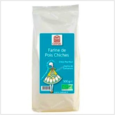 CELNAT HARINA DE GARBANZO 500 GR BIO