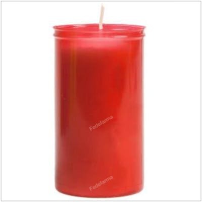 CERABELLA VELA 06 DIAS ROJO 1uds