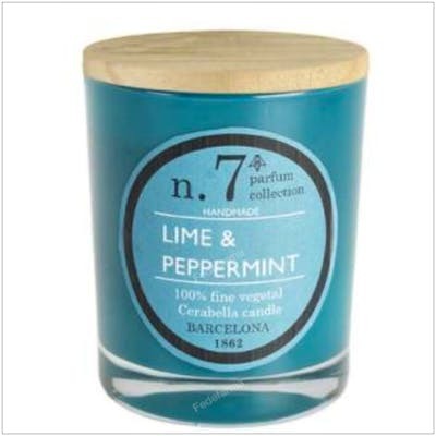 CERABELLA VELA VASO PERF7 LIME-PEPPERMINT 7,5X9CM 1UD
