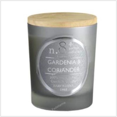 CERABELLA VELA VASO PERF8 GARDENIA-CORIANDER 7,5X9CM 1UD