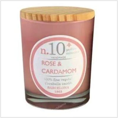 CERABELLA VELA VASO PERF10 ROSE-CARDAMON 7,5X9 CM 1 UD
