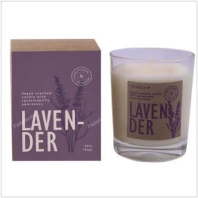 CERABELLA VELA VASO BOTVASL LAVANDA 7,5X9CM 1UD