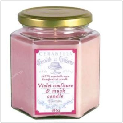CERABELLA VELA TARRO SUCREG6 VIOLET CONFITURE-MUSK 8X10CM