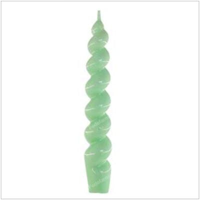 CERABELLA VELA BUJIA ESPIRAL 9 N56 verde 2,3x17cm 4uds.
