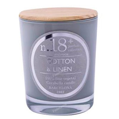 CERABELLA VELA VASO PERF18 COTTON-LINEN 7,5X9 CM 1 UD