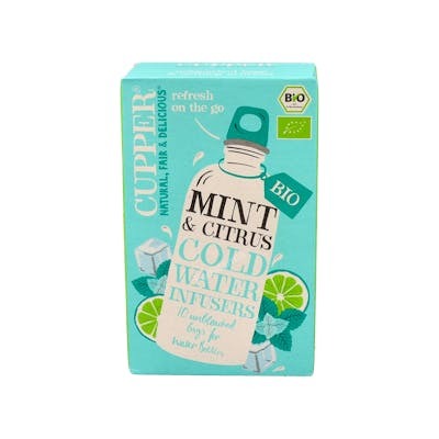 CUPPER MENTA Y CITRICOS infusion fria 10bolsitas. BIO
