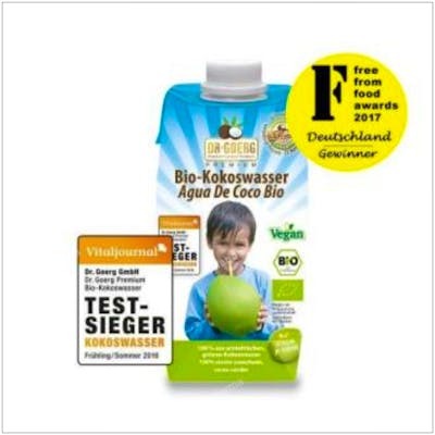 DR. GOERG AGUA DE COCO 330ml. BIO