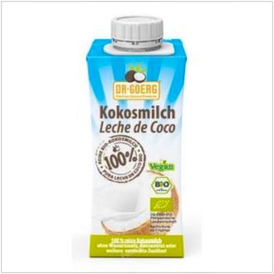 DR. GOERG LECHE DE COCO para cocinar 200ml. BIO