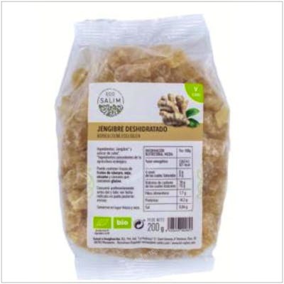 ECO SALIM JENGIBRE DESHIDRATADO 200GR BIO VEGAN