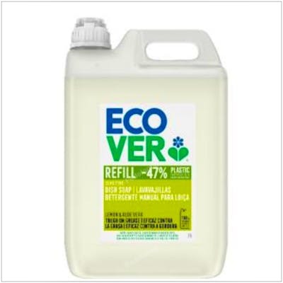 ECOVER LAVAVAJILLAS DESENGRASANTE limon aloe 5l ECO VEGAN